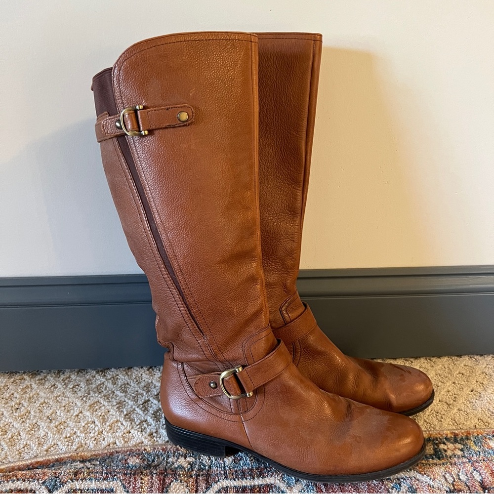 Naturalizer Leather Riding Boots